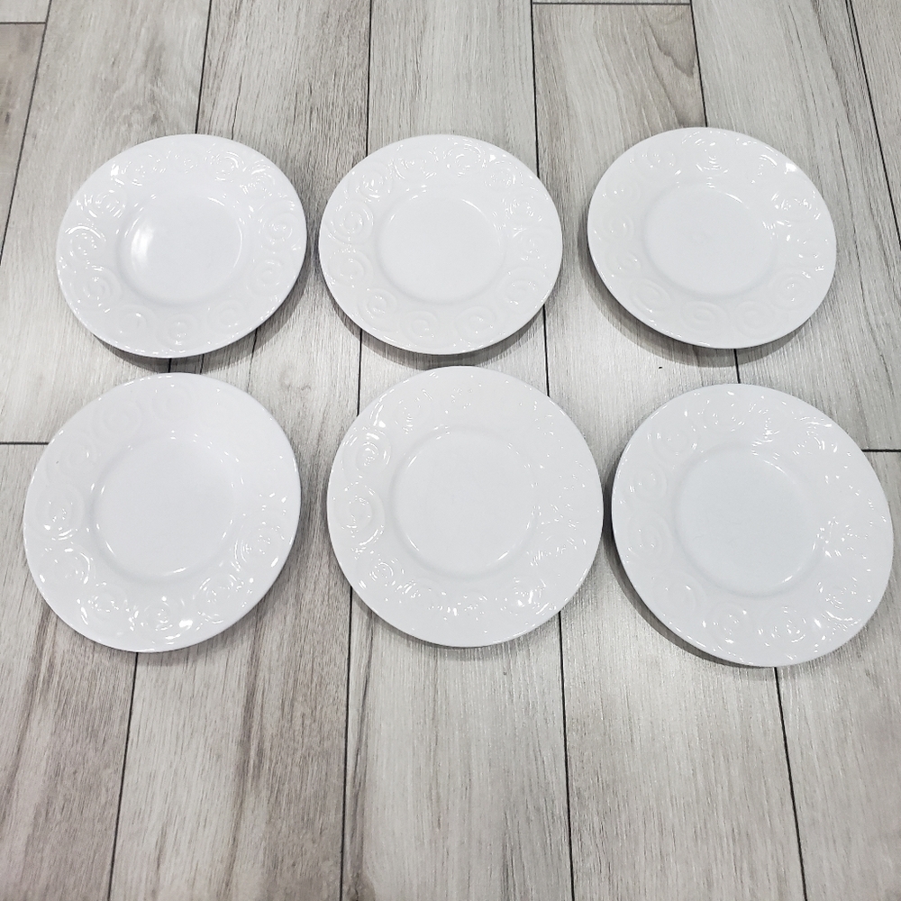 3/$25 Set of 6 dessert plates